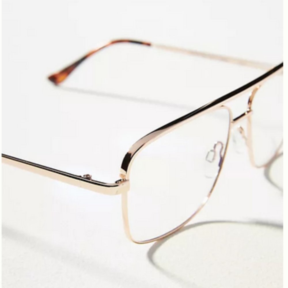 Quay Poster Boy Mini Blue Light Glasses Nwot Gem